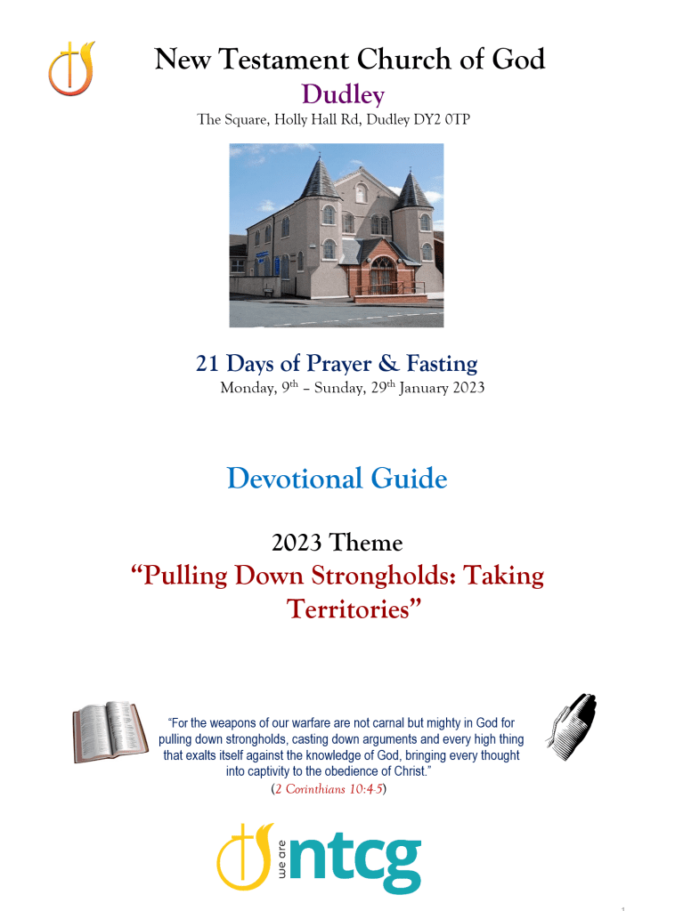 NTCG Dudley 21 Days of Prayr and Fasting